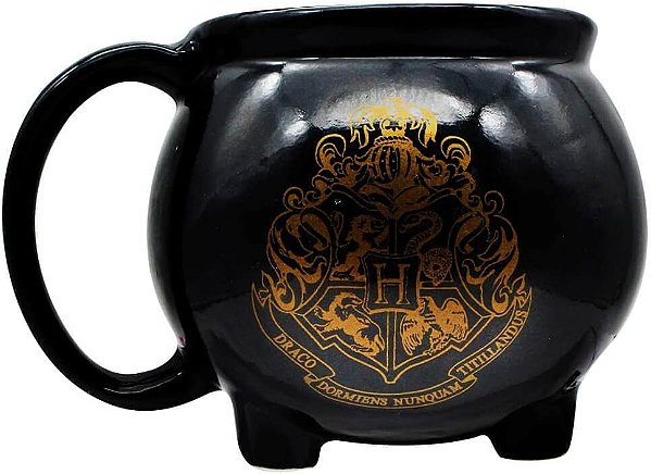 Caneca 3D Caldeirão Hogwarts - Harry Potter - 500ml - Zonacriativa - Pronta Entrega