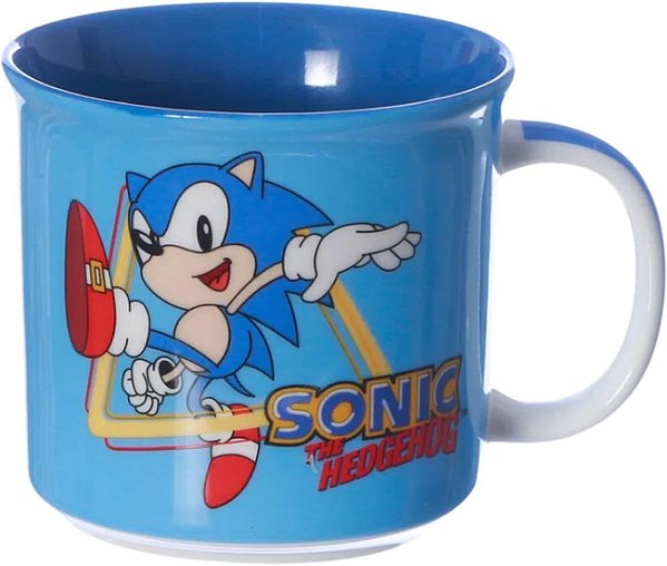 Caneca Tom 350ML Sonic - Zonacriativa - Pronta Entrega