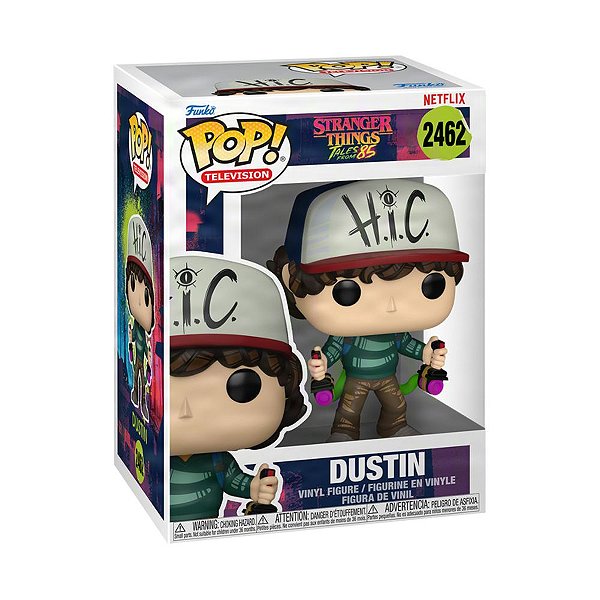 Boneco Funko Pop! Stranger Things: Historias De 85 - Dustin #2462 - PRONTA ENTREGA
