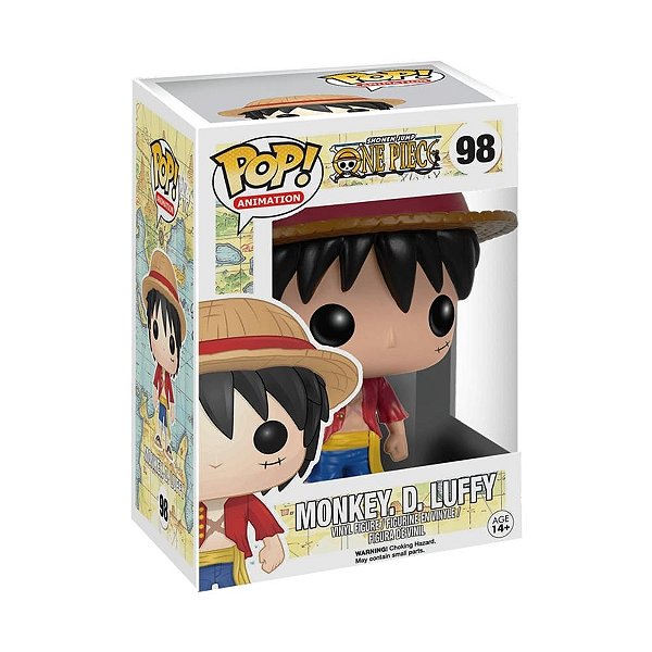 Boneco Funko Pop! One Piece - Monkey D. Luffy #98 - PRONTA ENTREGA