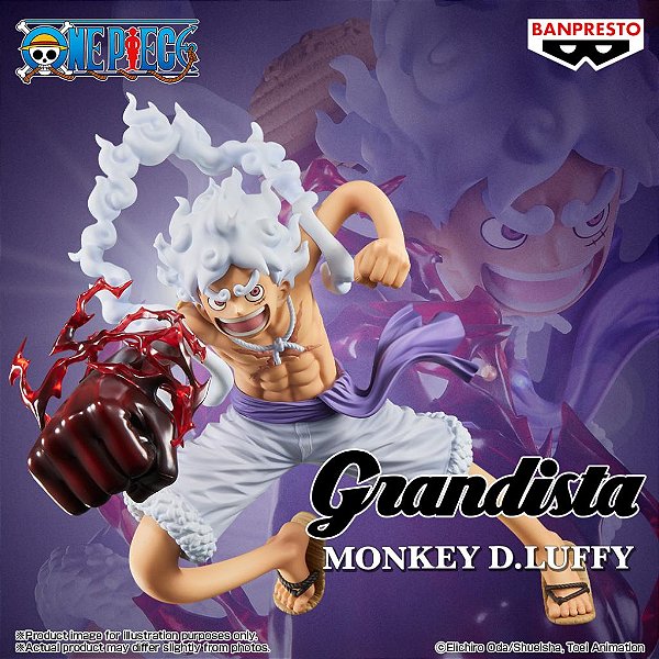 One Piece - Monkey D. Luffy - Grandista - Gear 5 II, Special Edition (Bandai Spirits) - PRONTA ENTREGA