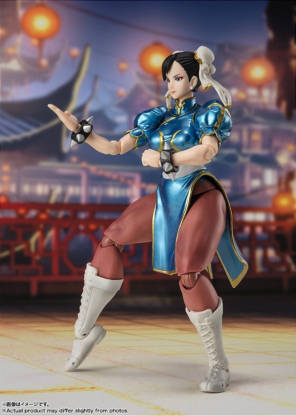 Street Fighter 6 - Chun-Li - S.H.Figuarts - Outfit 2 (Bandai Spirits) - PRÉ-VENDA