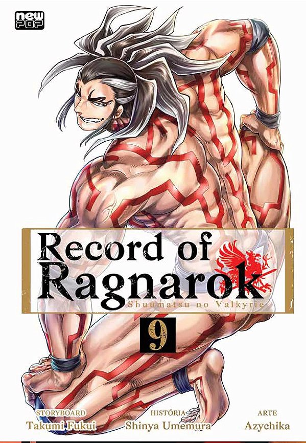 Record of Ragnarok (Shuumatsu no Valkyrie) - Vol. 09 - Newpop - Lacrado - Novo