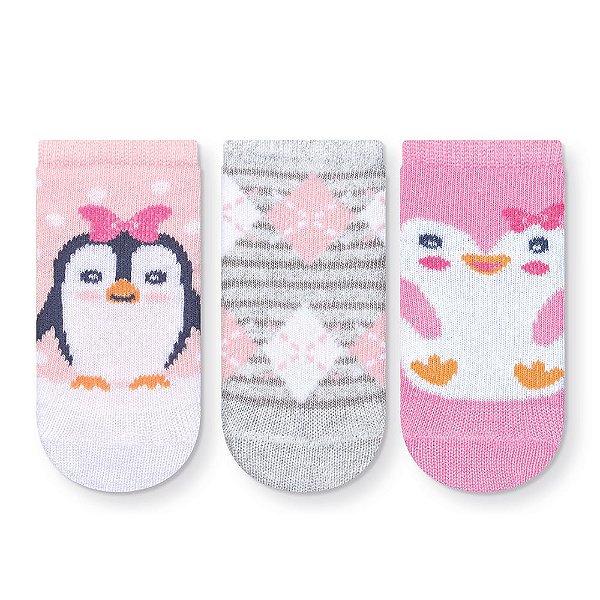 Kit Pinguim RN Menina Blister
