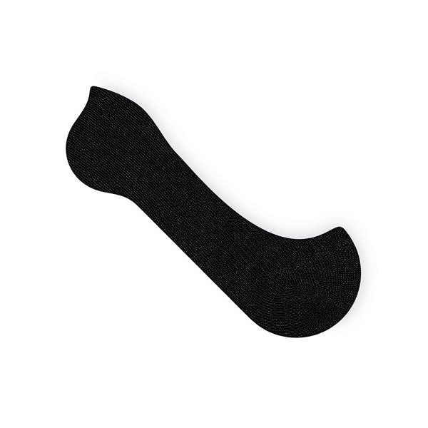 MEIA SAPATILHA MICRO INVISÍVEL FEMININA TAM 37-39 PRETA