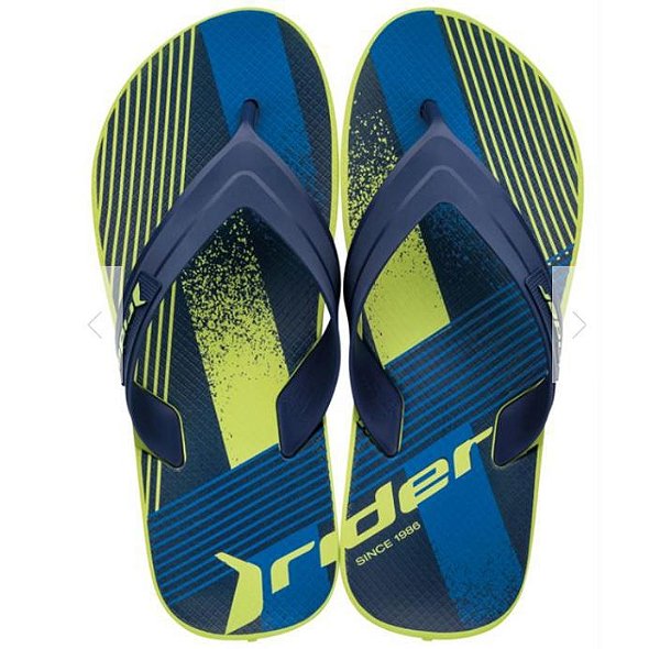 CHINELO RIDER STRIKE GRAPHICS VERDE/AZUL