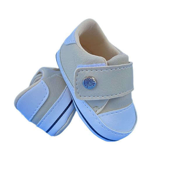 Tênis Baby Masculino Bege