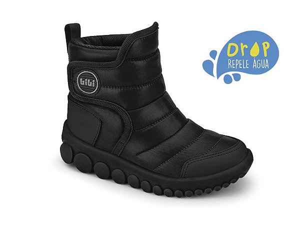 Bota Coturno Bibi Roller Preta Unissex #progressivo