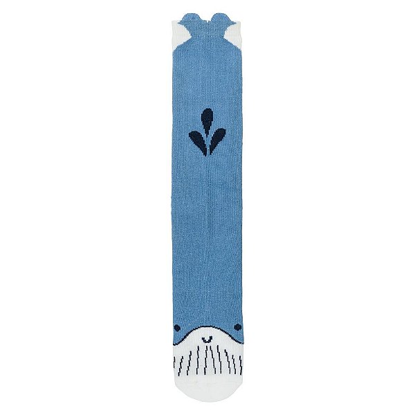 Meia 3/4 tamanho 31 ao 34 masculina Pimpolho balei azul