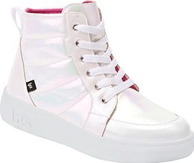 Tênis Feminino World Colors Shine Branco Perolado