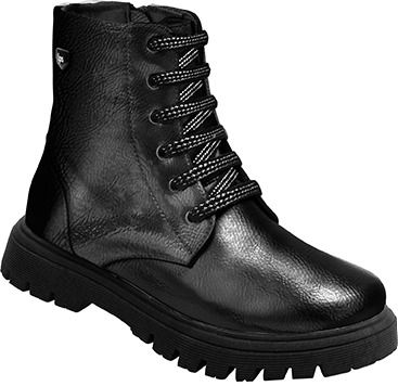 Coturno Feminino World Colors Preto Verniz