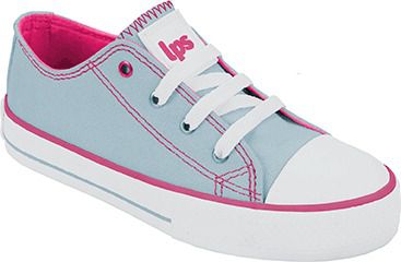 Tênis Feminino LPS Star Azul e Pink Word Colors