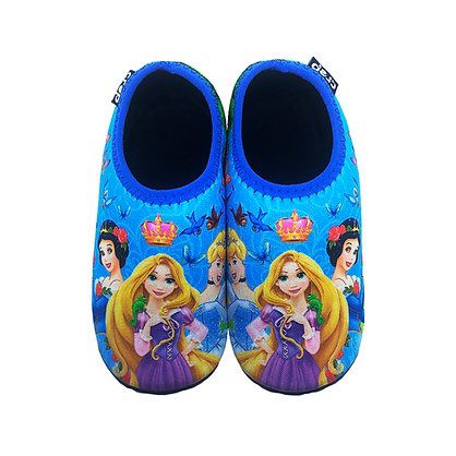 Sapatilha de Neoprene CREP das Princesas Rapunzel Cinderela e Branca de Neve