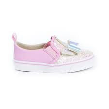 Slip on Unicórnio Rosa com Glitter Diversão