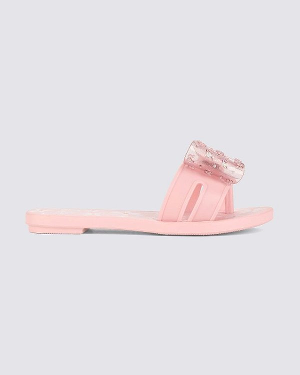 Rasteirinha Slide Barbie Rosa Claro