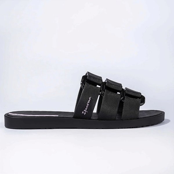 Chinelo Slide Ipanema Preto