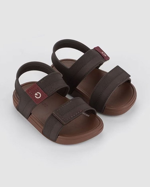 Sandália Cartago Marrom Dakar Baby