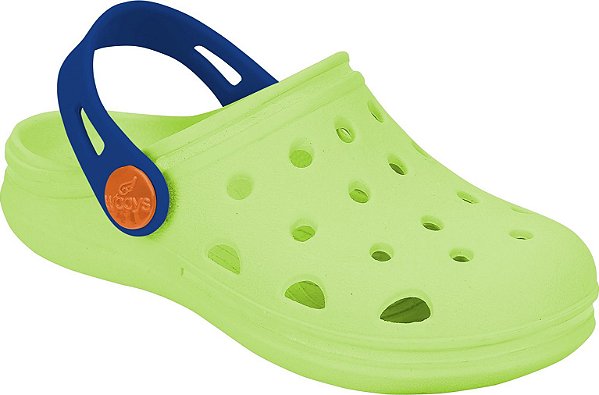 Babuche Mini Wboys Verde e Azul