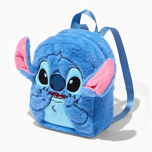 Bolsa Mochila Azul Stitch