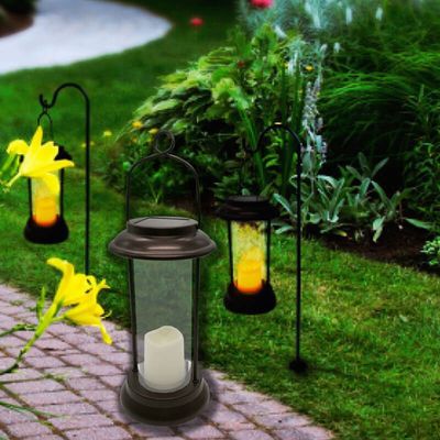 LUMINARIA SOLAR PORTATIL COM HASTE