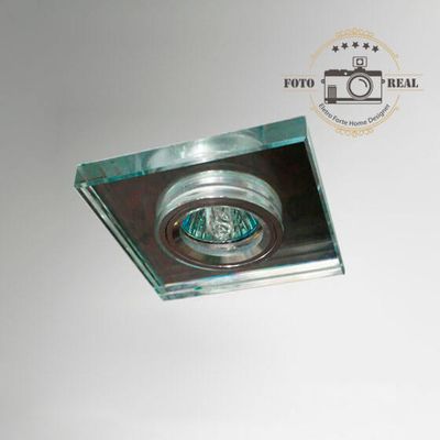 SPOT ESPELHO QUADRADO INBECARINO  ZG126  LUCIIN