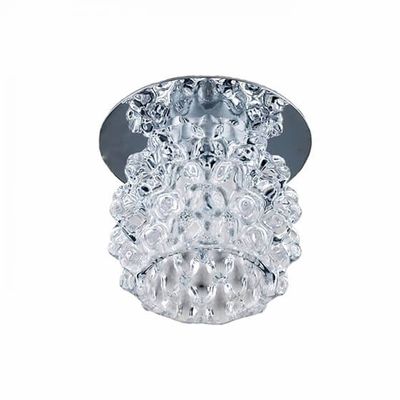 SPOT EM METAL E VIDRO TRANSPARENTE YD1077 BELLA