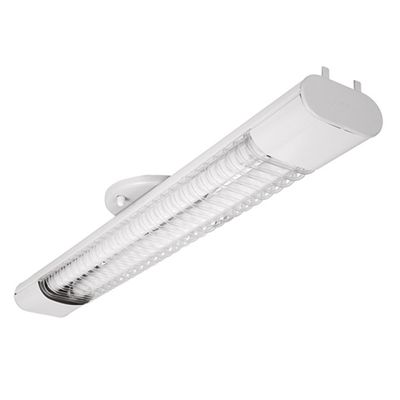 LUMINÁRIA ALETADA 2X20 COMPLETA MF01-S220 ABALUX