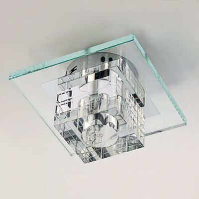 PLAFON CRISTAL TRANSLUCIDO VIDRO SD7501 STELLA