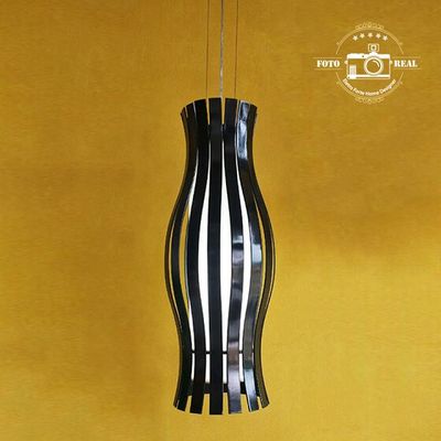 PENDENTE RIPATO TULIPA MADEIRA PRETO ACCORD