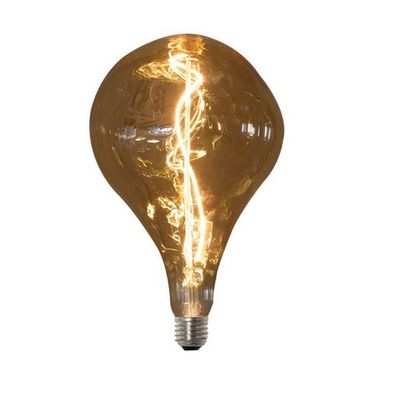 LÂMPADA LED RETRO A165 FILAMENTO BULBO AMBAR 4W 2500K