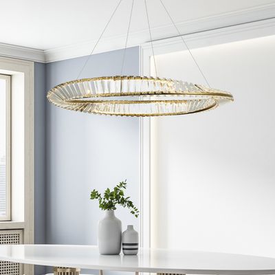 PENDENTE LED VOUGUE 165 DOURADO