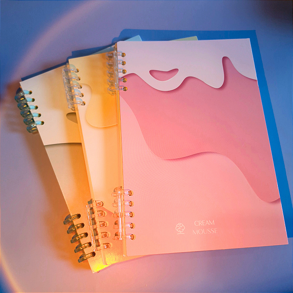 Caderno Doce Inspiração A5 Pautado Tons Candy - 60 folhas (1 unidade)
