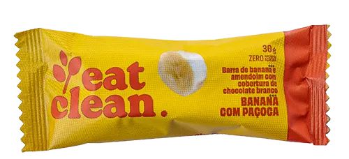Barrinha de banana com paçoca - Eat Clean - 30g