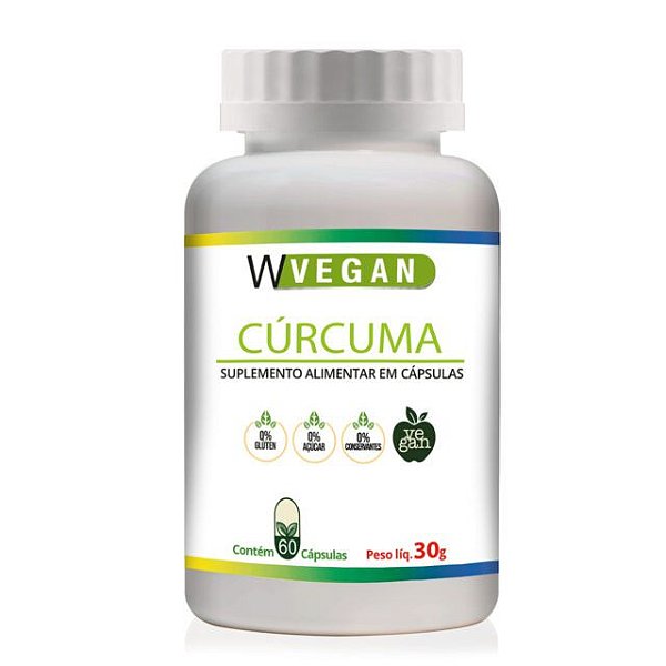 Cúrcuma 60 capsulas WVegan