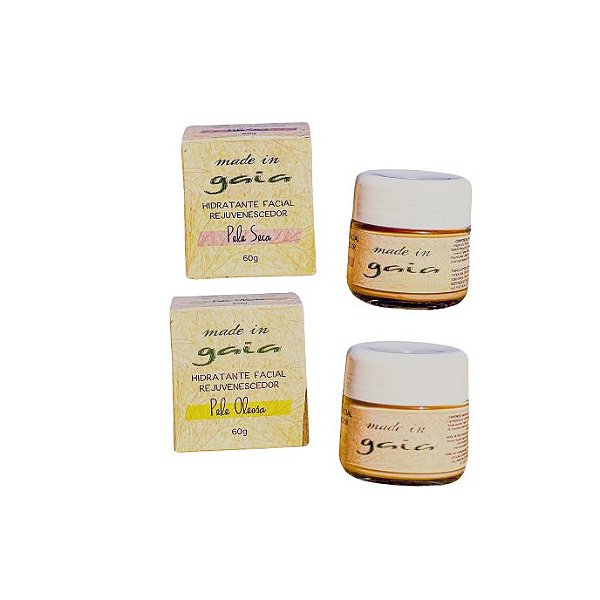 Hidratante Facial Rejuvenescedor Vegano - Made in Gaia