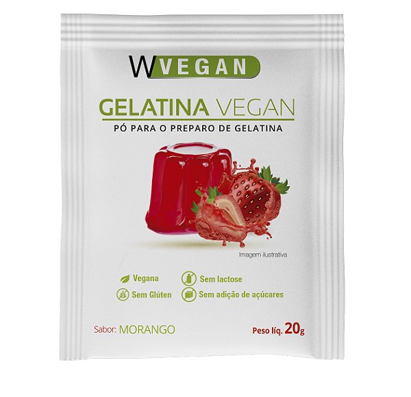 Kit Gelatina Vegana -  WVegan - 3 unidades