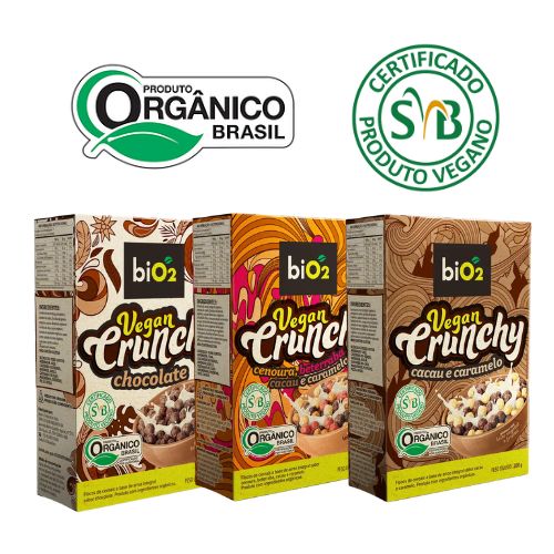 Vegan Crunchy Cereal Matinal - biO2