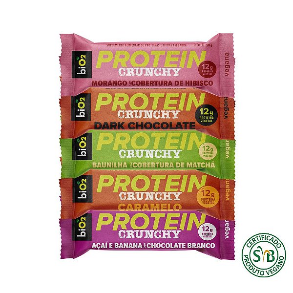 Barra de Proteína - Protein Crunchy Bar  - biO2