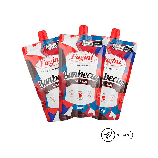 Kit Molho Barbecue Vegano - Fugini