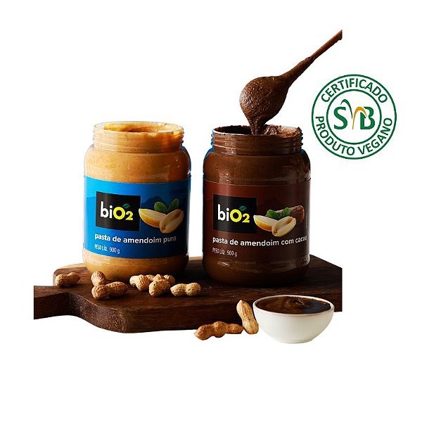 Pasta de Amendoim - biO2 - 900g