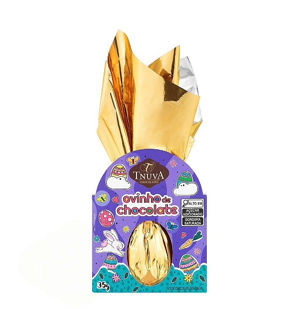 Ovinho de chocolate vegano - Tnuva - 35g