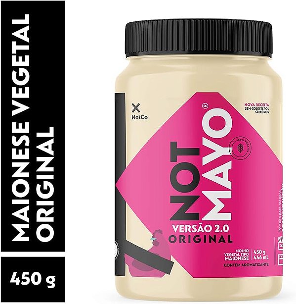 Not Mayo - Maionese Vegana - NotCo - 450g