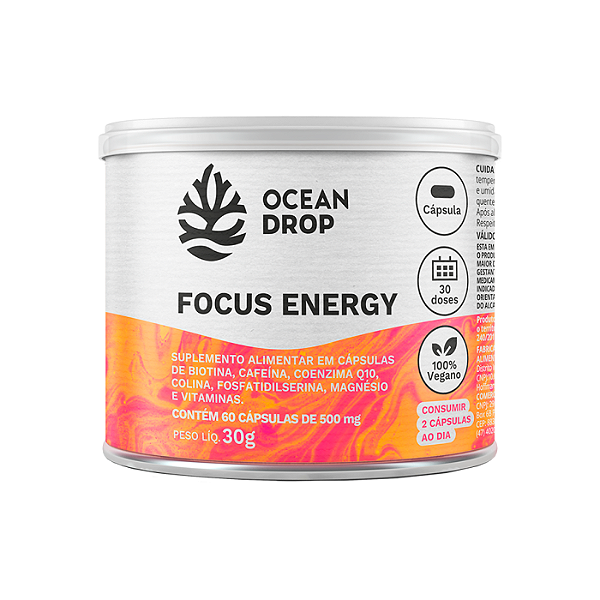 Focus Energy - Ocean Drop - 60caps