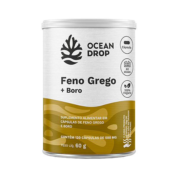 Feno Grego + Boro - Ocean Drop - 120caps