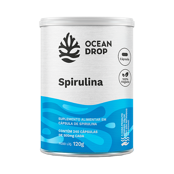 Spirulina - Ocean Drop - 240caps