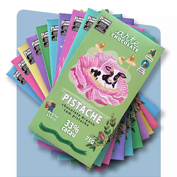 Barra Chocolate Vegano - Arte Chocolate - 75g