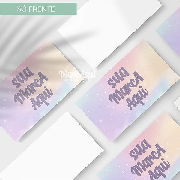 Cartão de Visita | Laminação Brilho (personalizável)