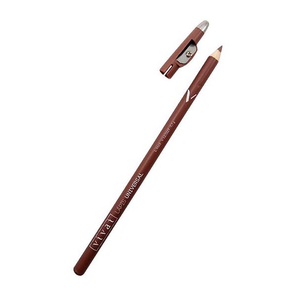 LÁPIS DE OLHO MARROM + APONTADOR VIVAI