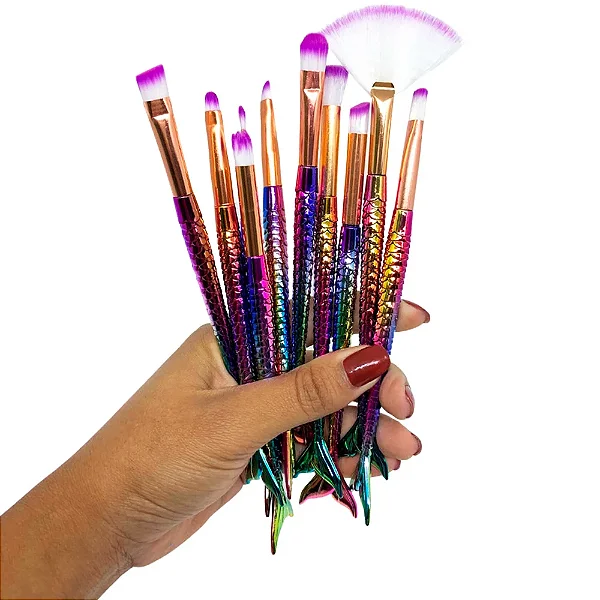 KIT COM 10 PINCÉIS SEREIA