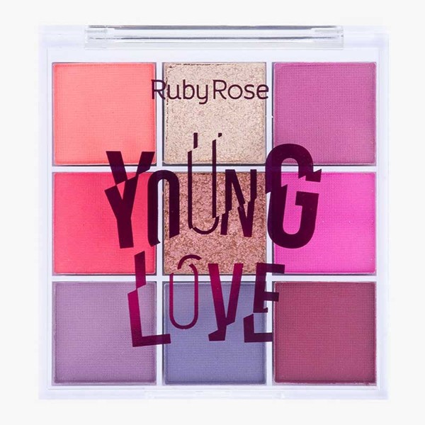 PALETA DE SOMBRAS YOUNG LOVE RUBY ROSE